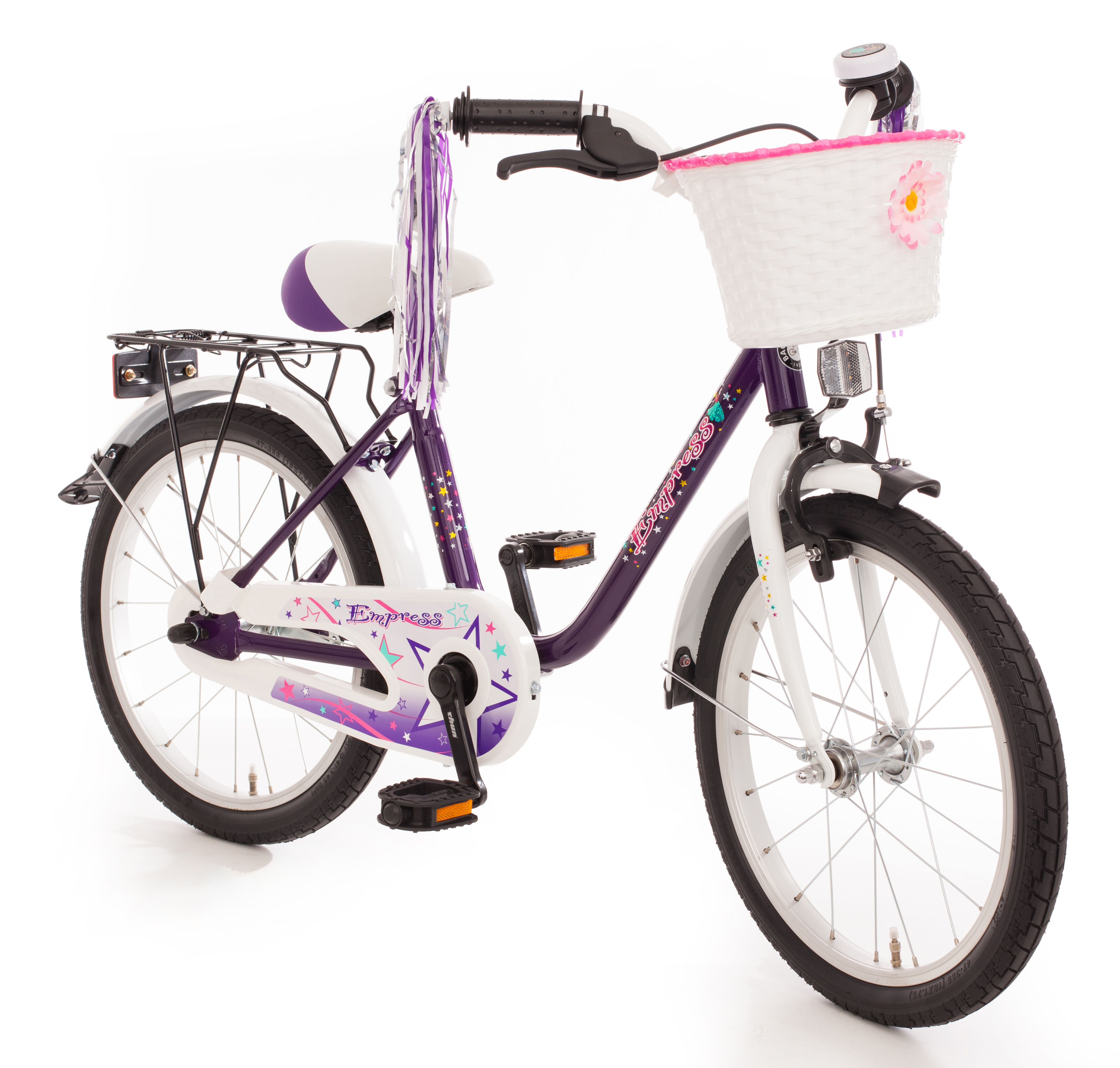 bachtenkirch fahrrad browser 20 zoll mit nabendynamo lila-weiß
